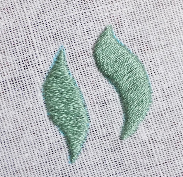 Hướng dẫn mũi thêu bó hạt(satin Stitch) cơ bản