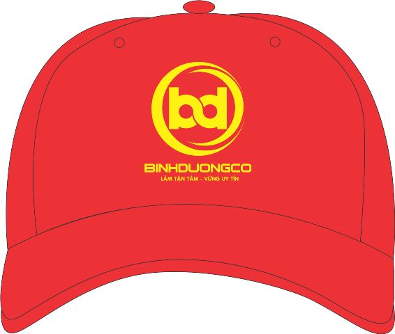 Mẫu thiết kế nón Công ty vệ sinh Bình Dương
