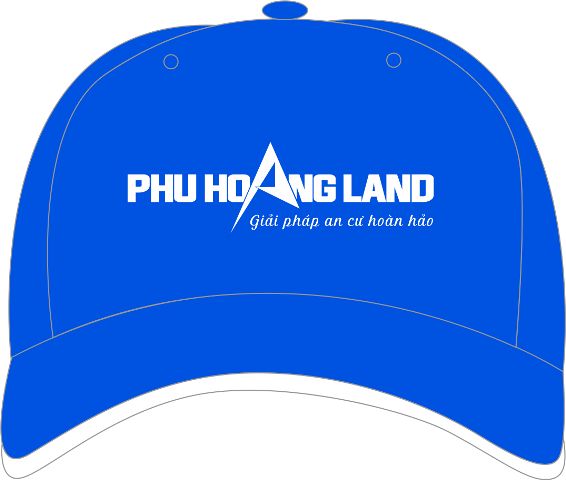 Mẫu thiết kế nón công ty Phú Hoàng Land