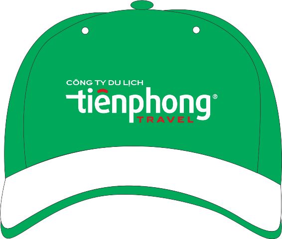 Mẫu thiết kế nón đồng phục công ty Tiên Phong Travel