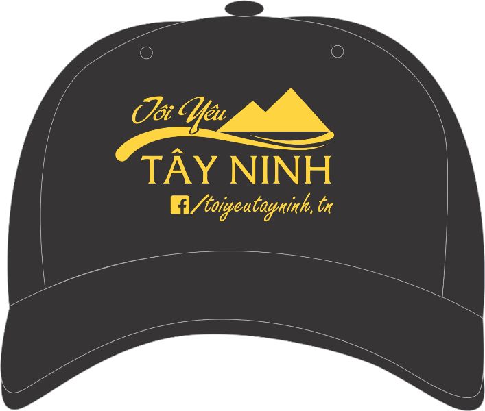 Mẫu nón lưỡi trai Tôi Yêu Tây Ninh - Hình 1