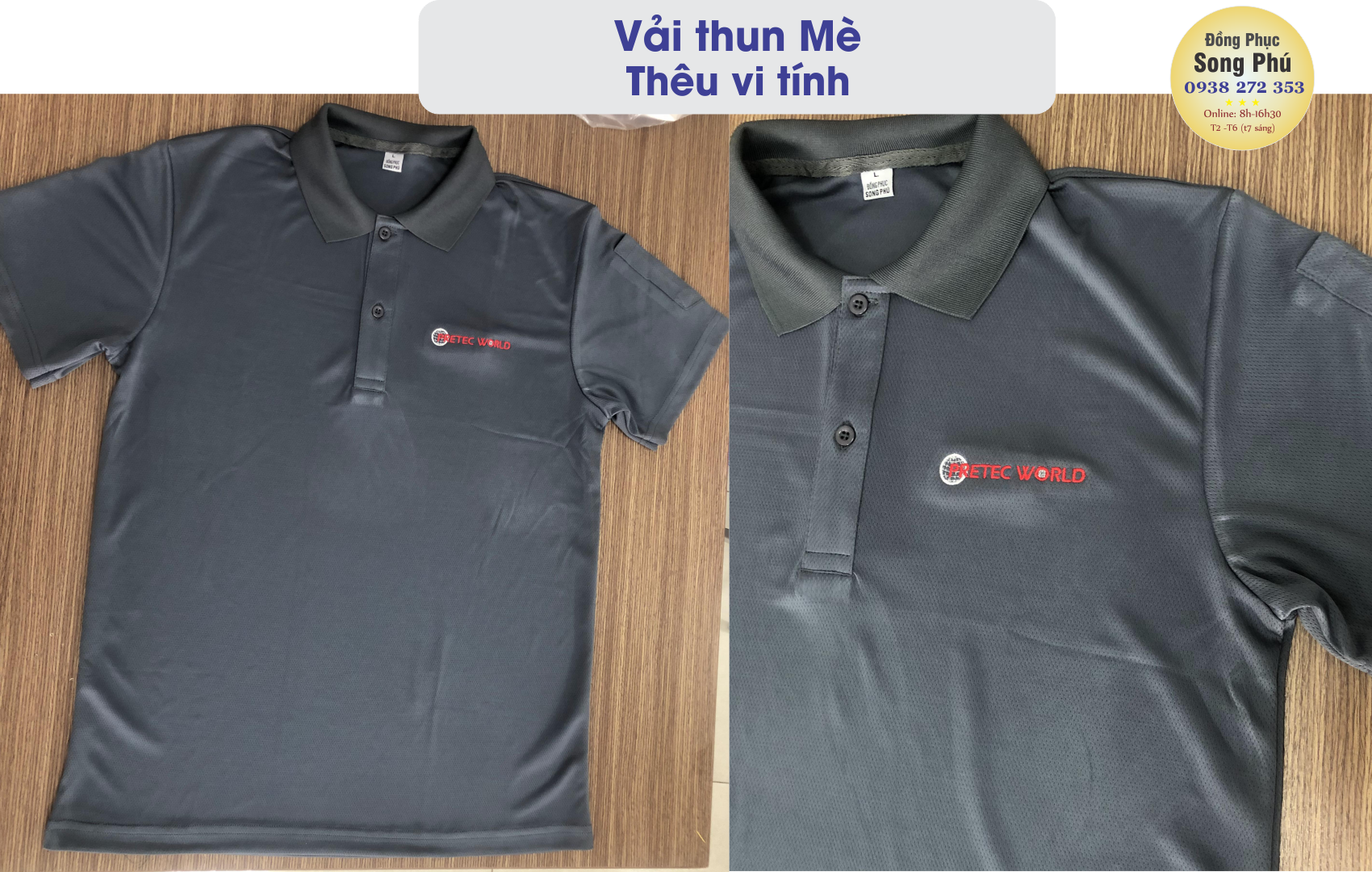 Áo thun đồng phục Protec World