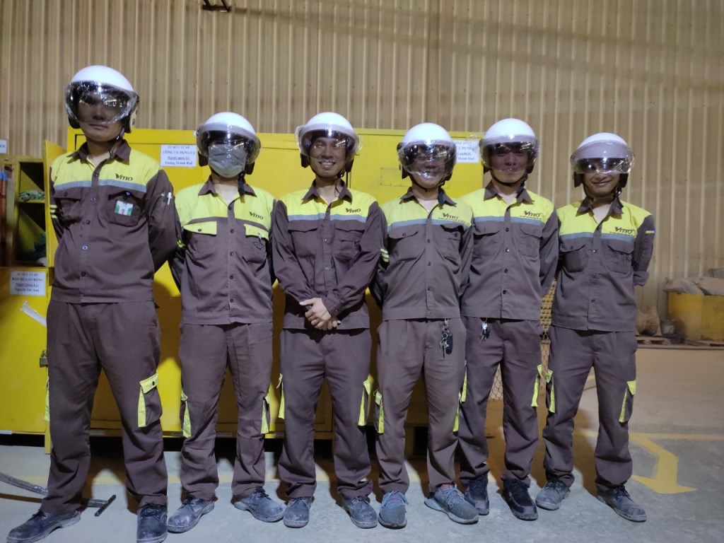 Mẫu đồng phục bảo hộ công ty Cổ Phần Tập Đoàn VITTO - Hình 1