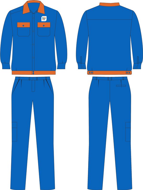 Mẫu thiết kế đồng phục bảo hộ công ty Hải Phát