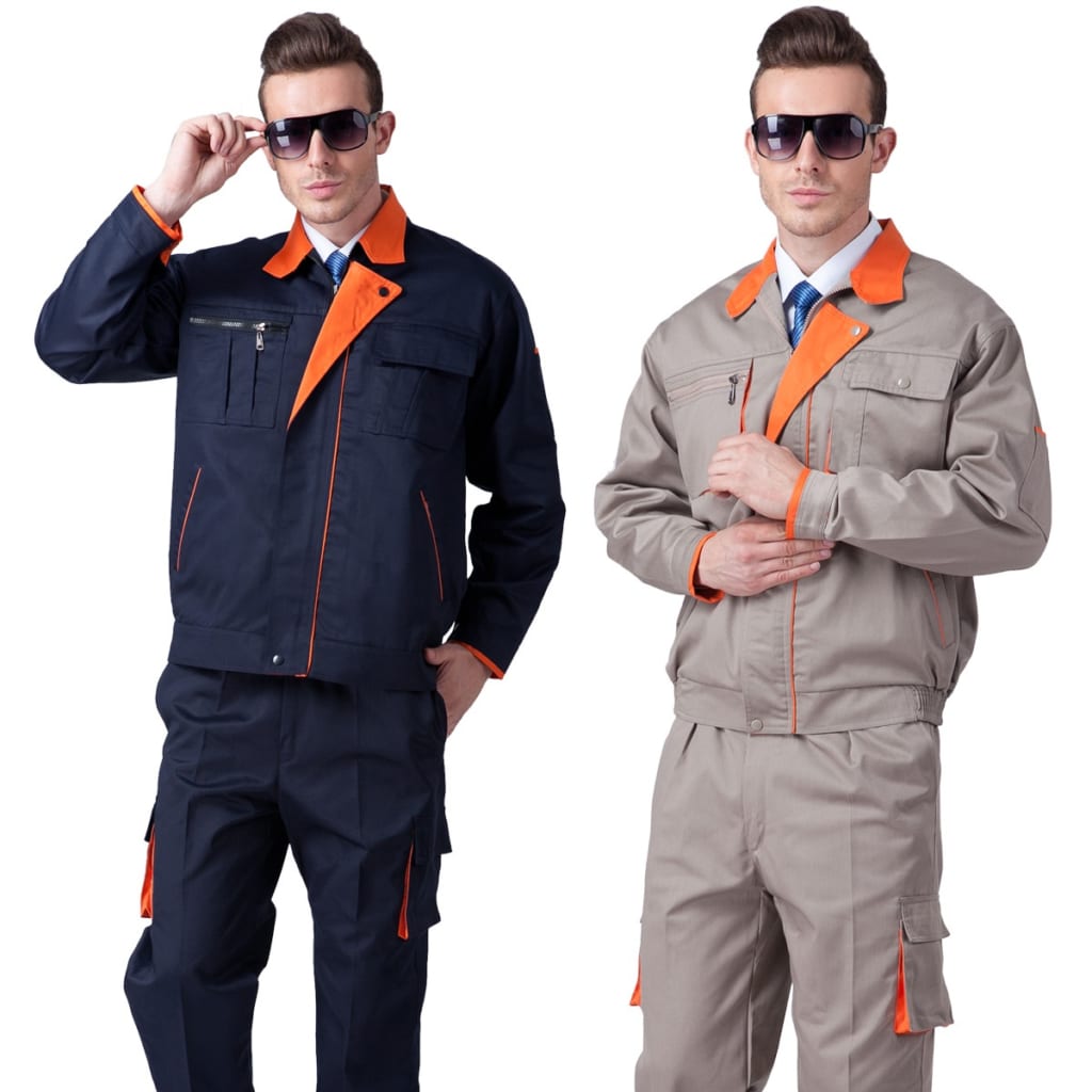 Quần áo đồng phục công nhân vải pangrim Hàn Quốc