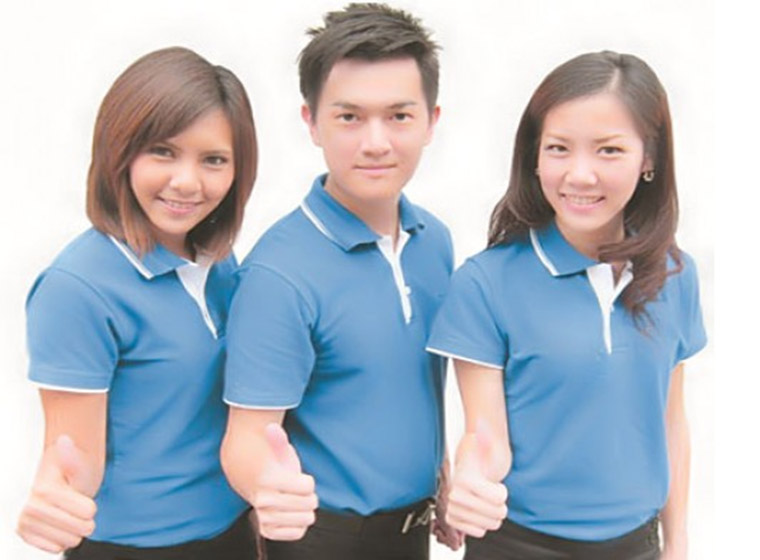 áo thun đồng phục công nhân còn dễ dàng trong sử dụng và trong công tác bảo quản