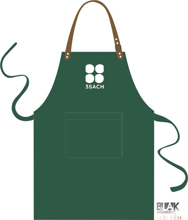 Mẫu thiết kế tạp dề 3 Sạch