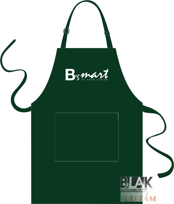 Mẫu thiết kế tạp dề nhân viên cửa hàng tiện lợi B's mart