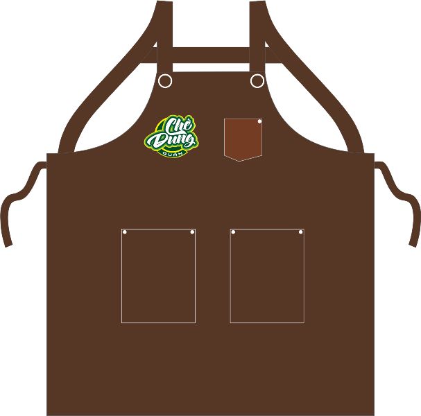 Mẫu thiết kế tạp dề đồng phục Chè Dung Quán