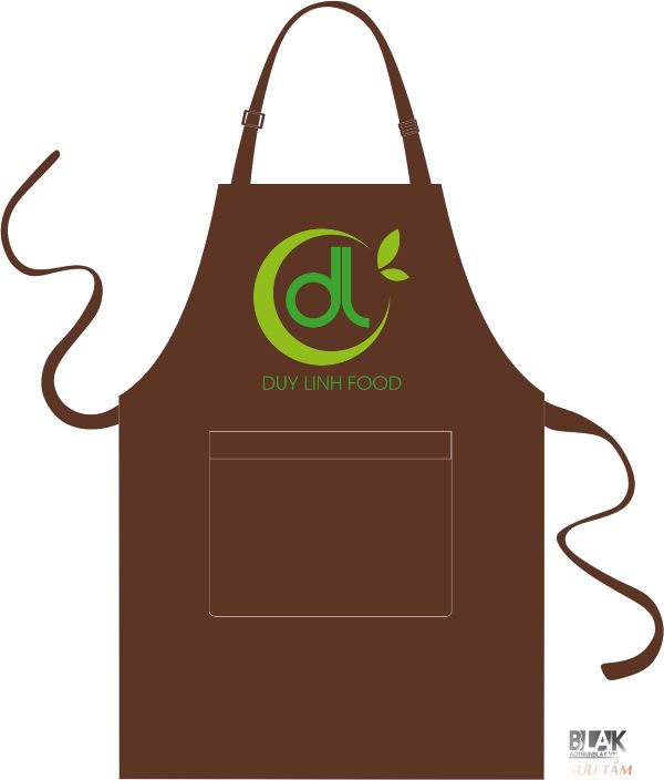 Mẫu thiết kế tạp dề công ty Duy Linh
