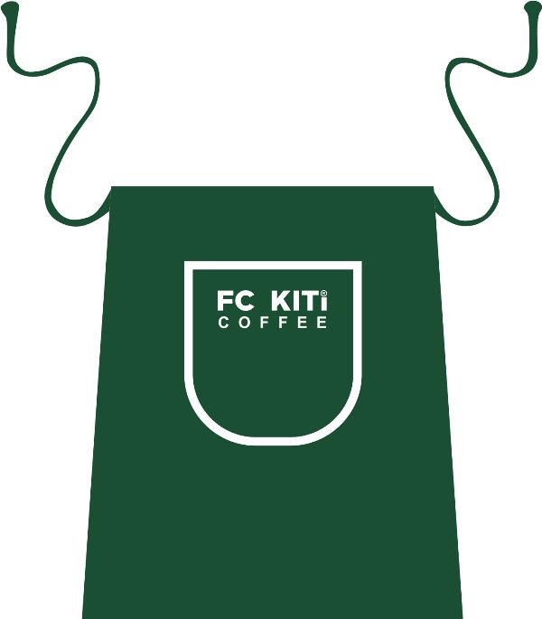 Mẫu thiết kế tạp dề FcKiti Coffee