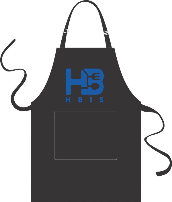 Mẫu thiết kế tạp dề HBIS