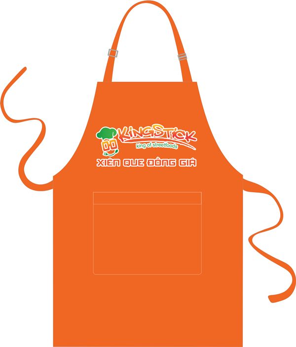 Mẫu thiết kế tạp dề King Stick