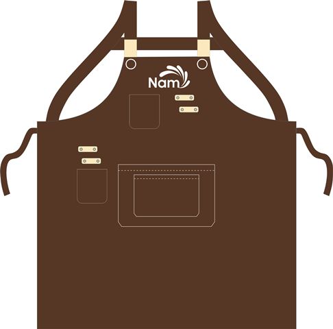 Mẫu thiết kế tạp dề Nấm