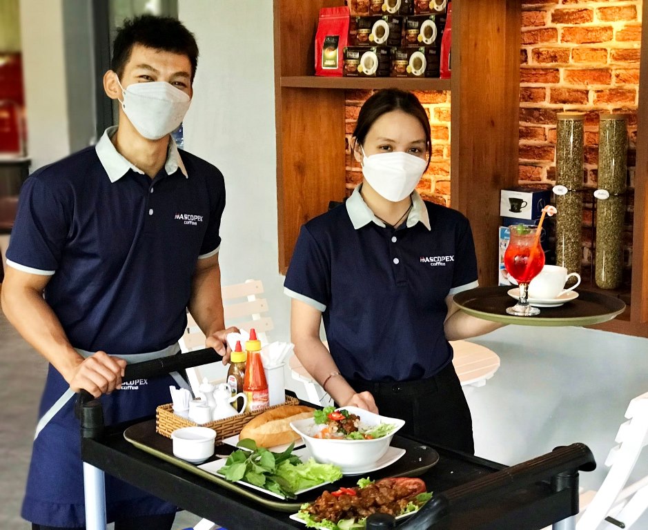 Mẫu tạp dề quán Mascopex Coffee - Hình 1