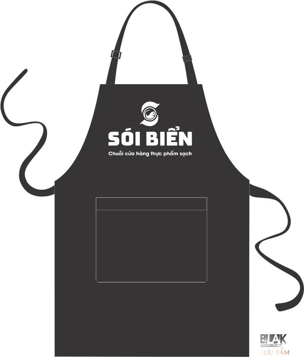 Mẫu thiết kế tạp dề Sói Biển