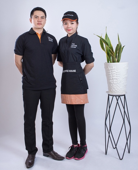 Mẫu đồng phục quán đẹp