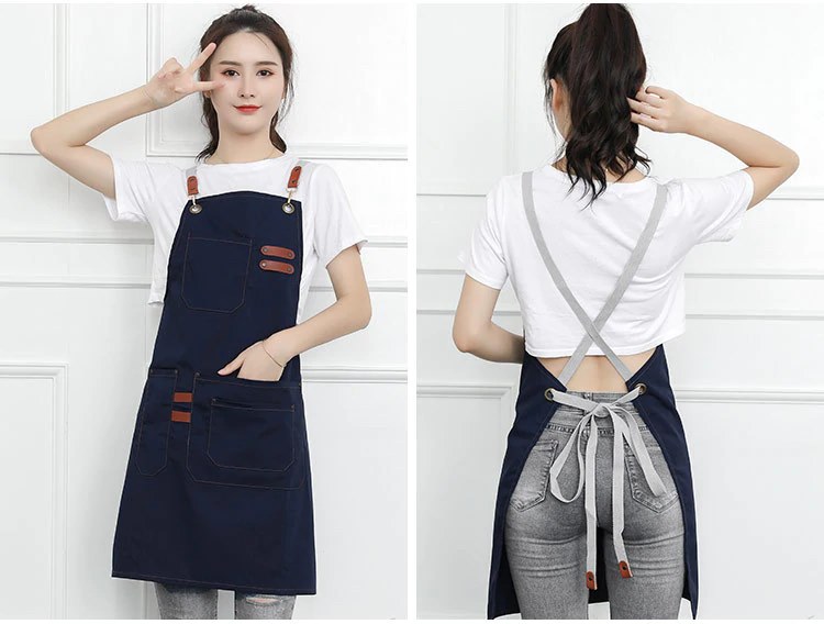 Mẫu tạp dề chéo