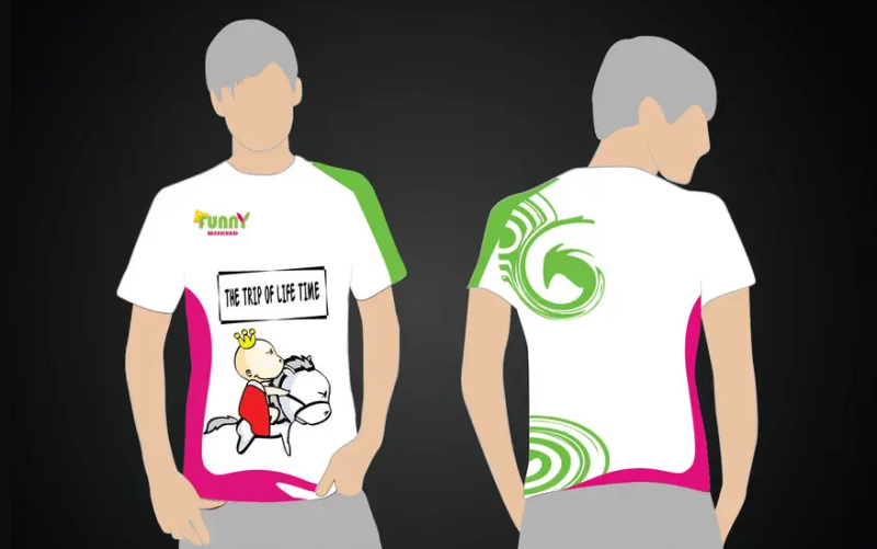 Một mẫu thiết kế áo đồng phục của freelancer