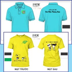 Mẫu áo thun đồng phục công ty đẹp