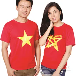 Áo cờ Việt Nam - Áo cờ đỏ sao vàng