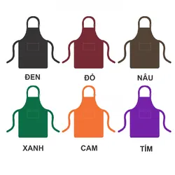 Mẫu tạp dề đẹp đồng phục quán