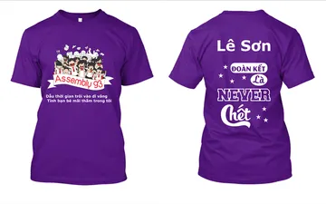 File thiết kế vector - Áo lớp 93 Đoàn kết là never chết