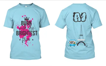 File thiết kế vector - Logo in áo lớp A1 burn with the brightest flame