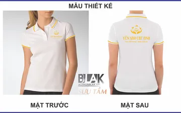 File thiết kế vector - Áo thun đồng phục công ty Yến Sào Cát Anh