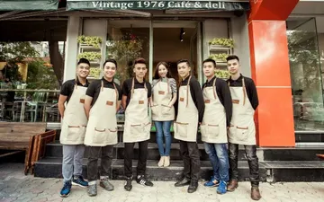 May áo thun đồng phục quán ăn đẹp