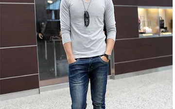 Những lợi ích có được khi mua áo thun trơn tay dài nam