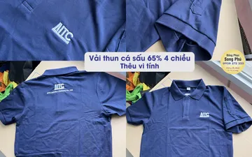 Mẫu áo thun đồng phục công ty AITC Logistics