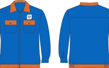 Mẫu thiết kế quần áo bảo hộ Công ty Dầu Khí Hải Phát mới nhất