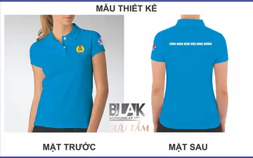 Mẫu thiết kế áo thun công đoàn Bệnh viện Hùng Vương, Quận 5, TPHCM