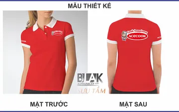 Mẫu thiết kế áo thun đồng phục công ty Acecook Việt Nam mới nhất