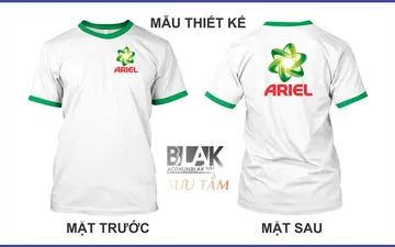 File thiết kế vector - Logo in áo thun đồng phục Ariel Việt Nam