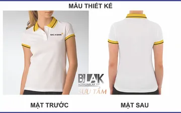 Mẫu thiết kế áo thun đồng phục Ngân hàng Bắc Á Bank