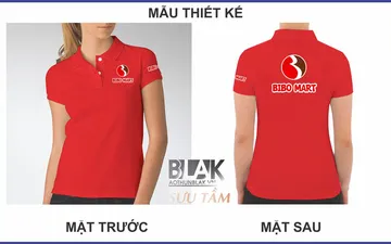 File thiết kế vector - Logo in áo đồng phục Bibo Mart - Hệ thống siêu thị Mẹ và bé