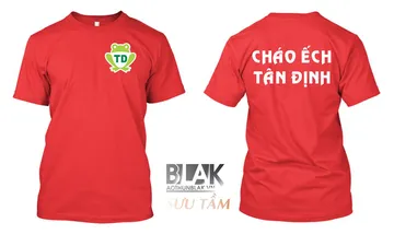 File thiết kế vector - Logo in áo thun đồng phục cháo ếch Tân Định