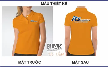 File thiết kế vector - Áo thun đồng phục công ty ITS Logistics Vietnam