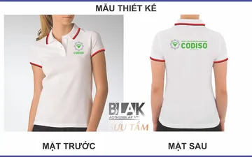 File thiết kế vector - Áo thun đồng phục Công ty Tư Vấn Đầu Tư Xây Dựng Codiso