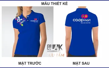 Mẫu thiết kế áo thun đồng phục Co.opmart mới nhất