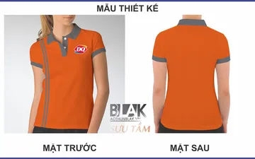 Mẫu thiết kế áo thun đồng phục Dairy Queen mới nhất