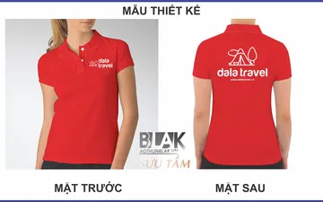 File thiết kế vector - Áo thun đồng phục Công ty Dala Travel, Lâm Đồng