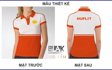 Mẫu thiết kế áo thun đồng phục trường Đại Học HUFLIT mới nhất