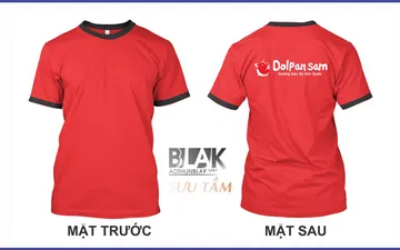 Mẫu thiết kế áo thun đồng phục Dolpan Sam - Nướng bàn đá Hàn Quốc