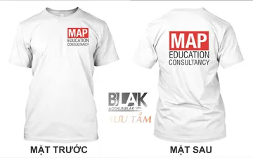 File thiết kế vector - Logo in áo đồng phục công ty Tư Vấn Du Học MAP