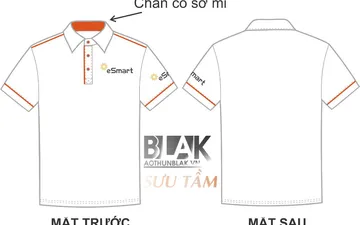 File thiết kế vector - Logo in áo đồng phục eSmart - Dịch vụ cho thuê Văn Phòng Chia Sẻ