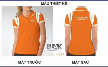 File thiết kế vector - Áo thun đồng phục Trường Cao đẳng FPT Polytechnic