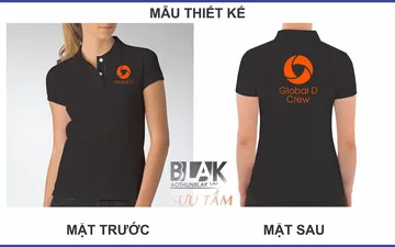 File thiết kế vector - Logo in áo đồng phục công ty Global D Việt Nam 